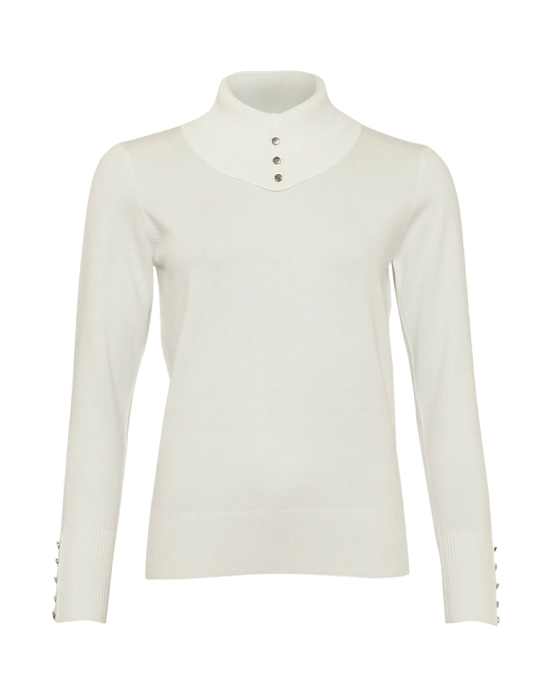MICHA Viscose Strik - Offwhite - 4XL