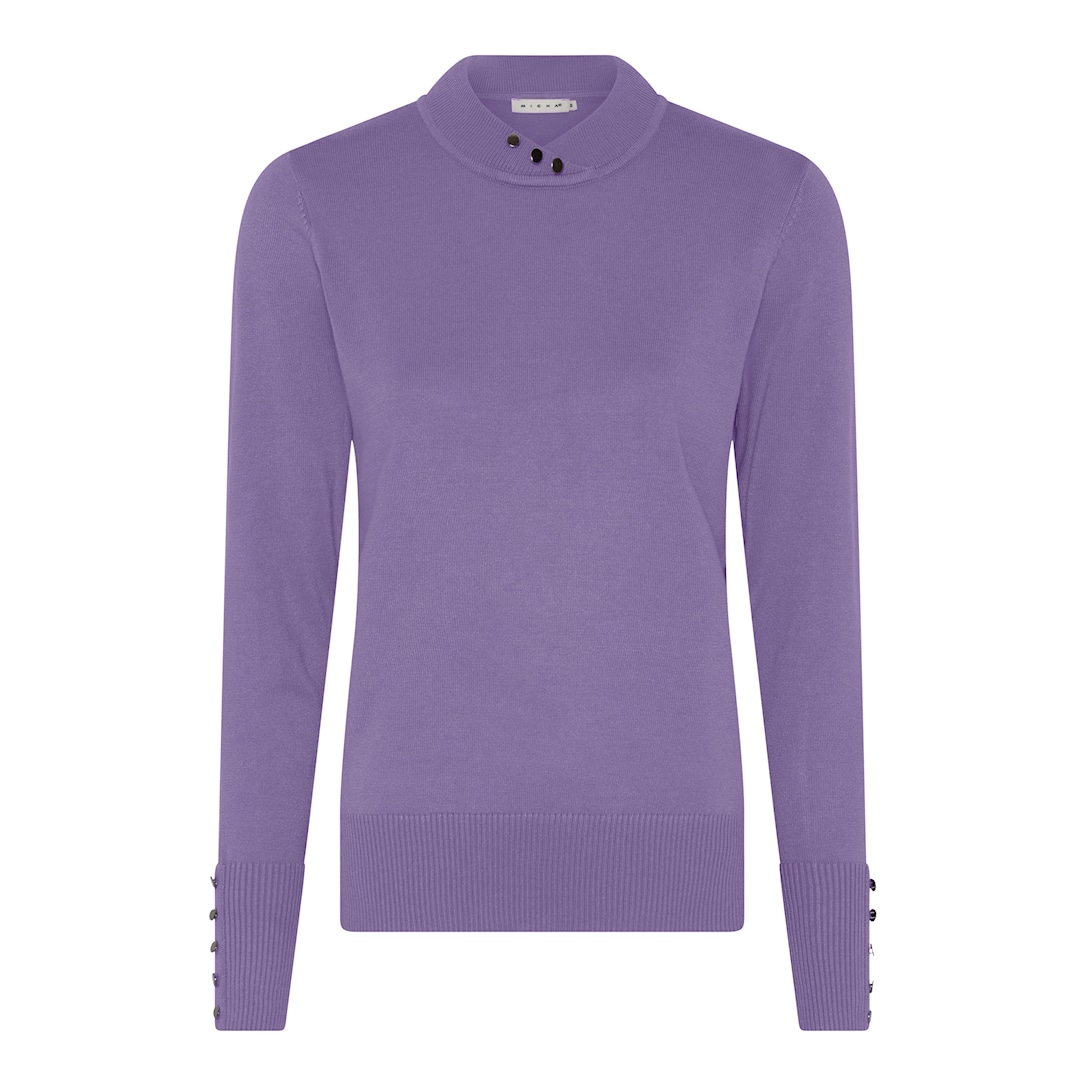 MICHA Viscose Strik - Lavendel - M