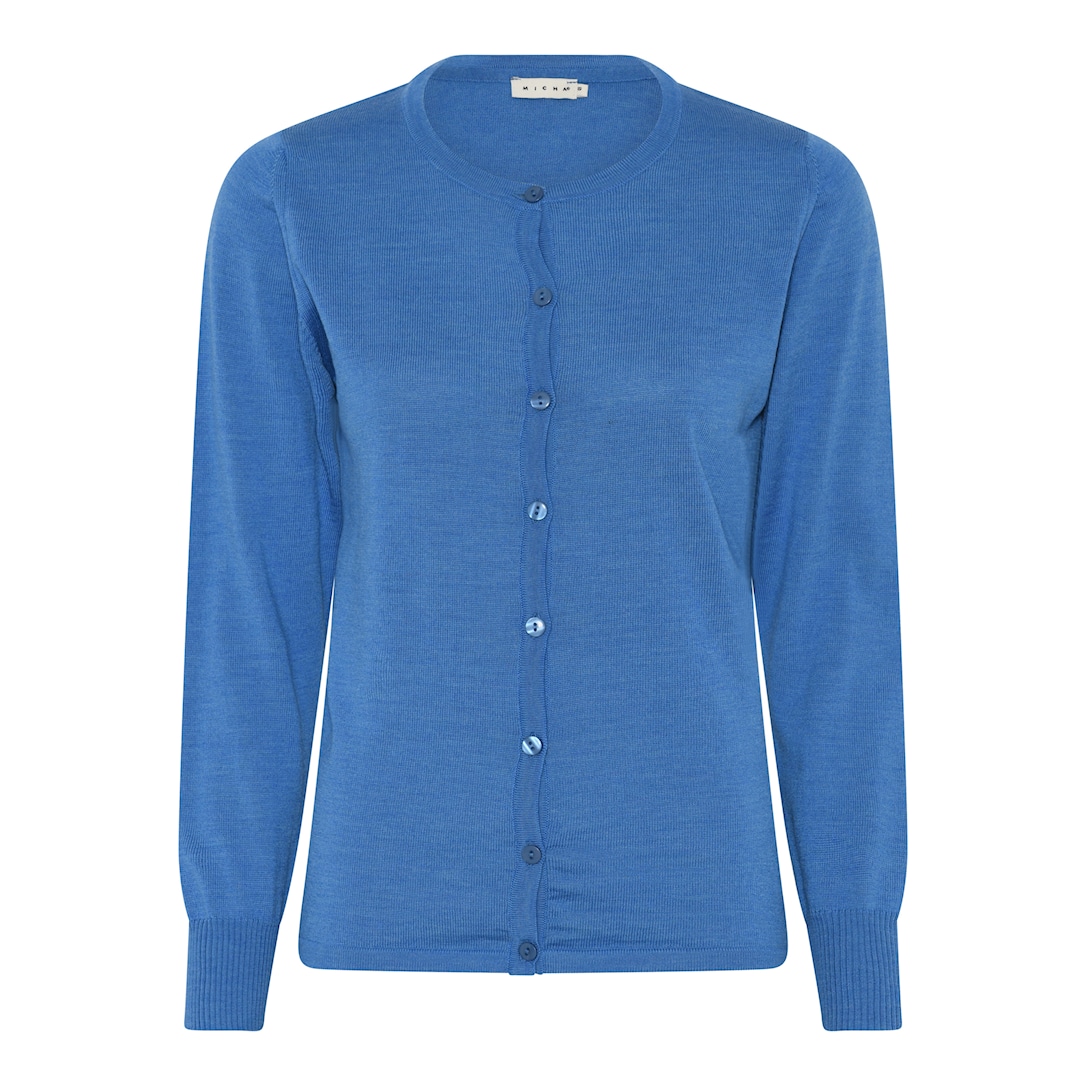MICHA Strik Uld - Azure Blå - XXL