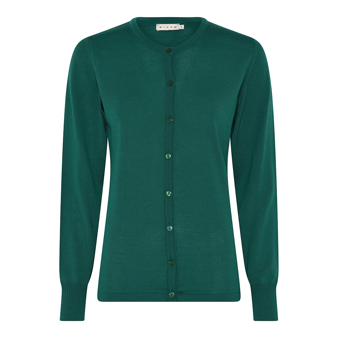MICHA Strik Uld - Evergrøn - M