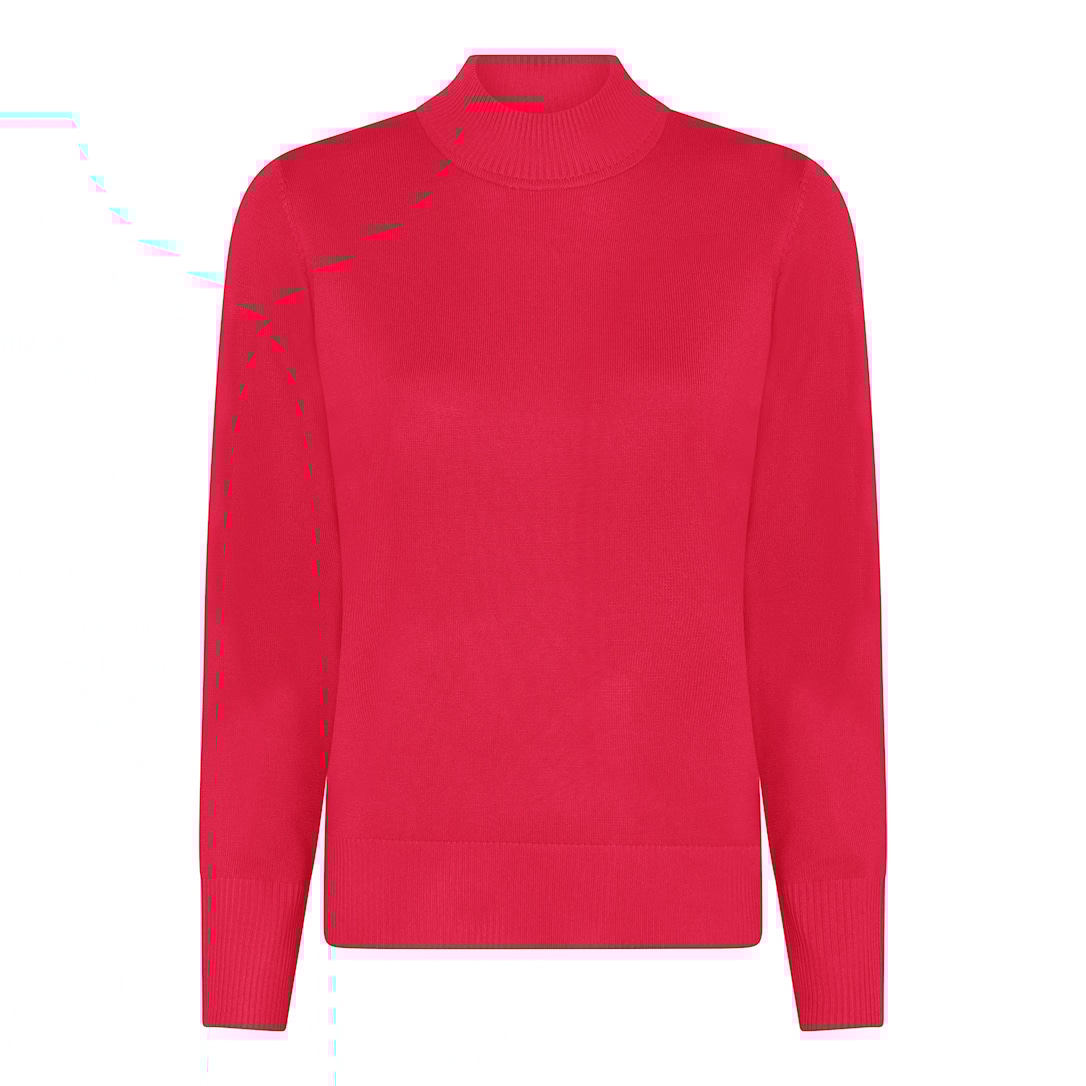 MICHA Viscose Strik - Vinterpink - L