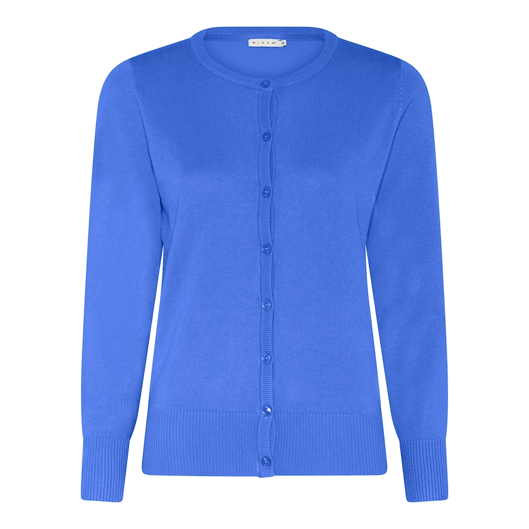MICHA Viscose Strik - Koboltbl - M