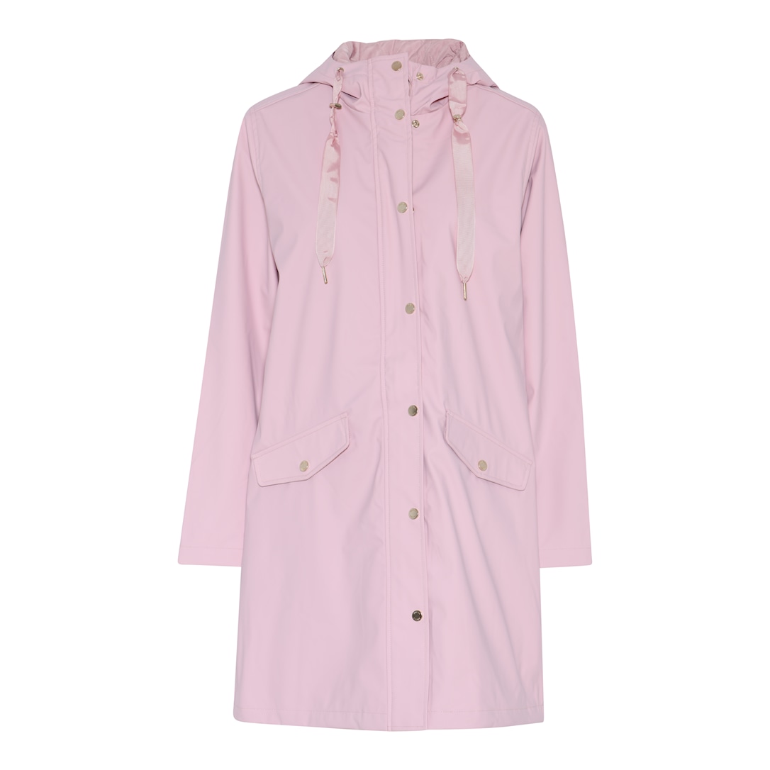 MICHA Jakke Rain Frakke - Dusty Rosa - Str. 34
