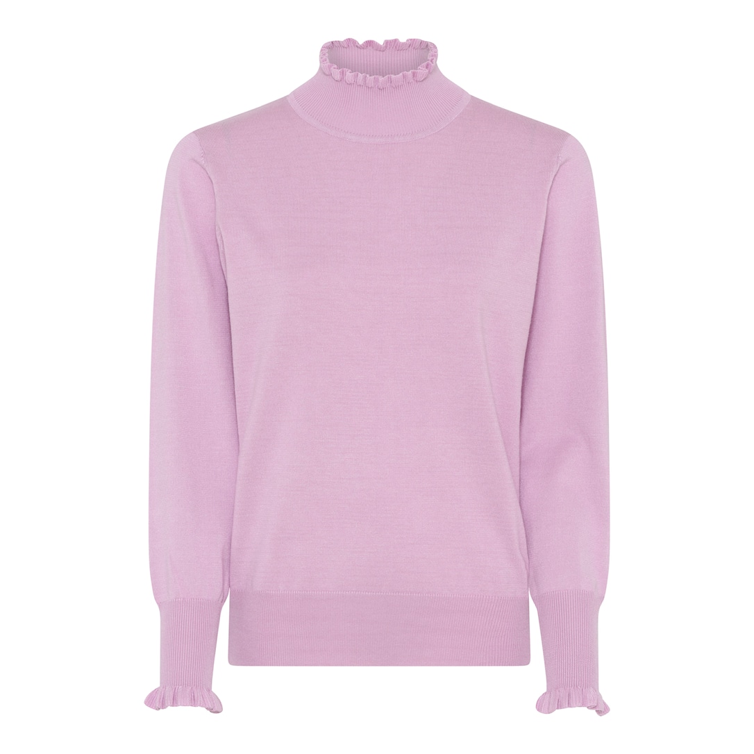 MICHA Viscose Strik - Rosa - S