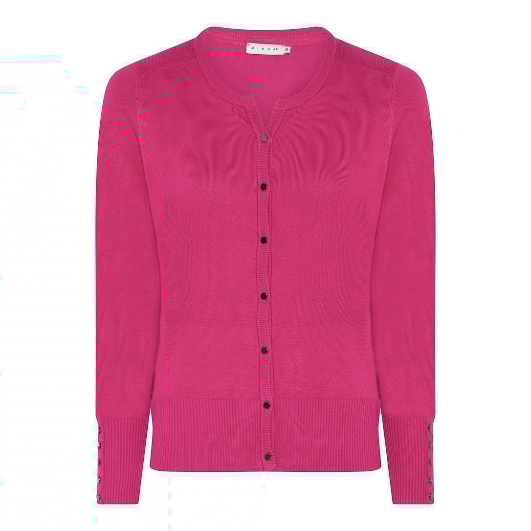 MICHA Viscose Strik - Pink - XXL