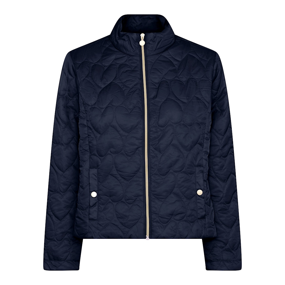 MICHA Top Love Quilt - Navy - Str. 34