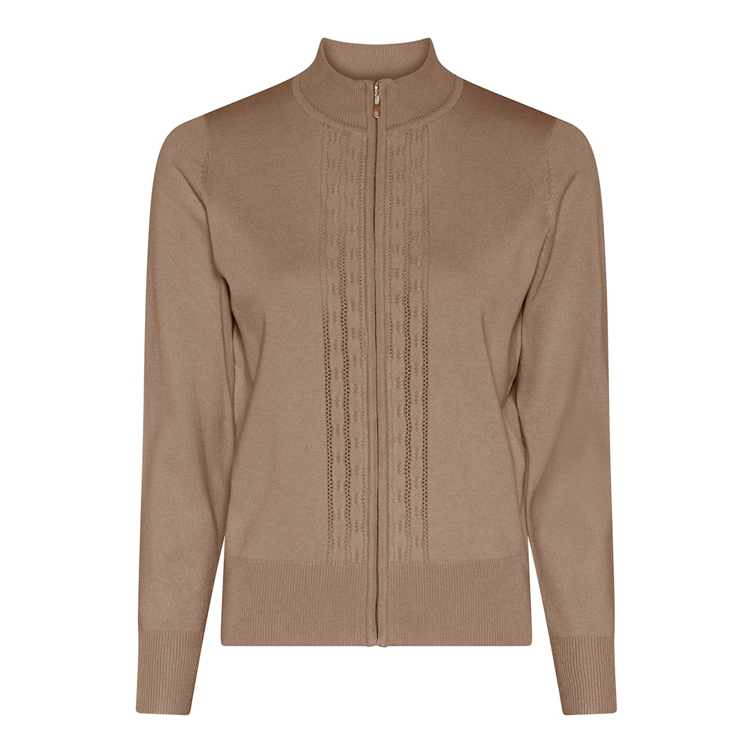 MICHA Eco Vero Forårs Strik - Latte - L