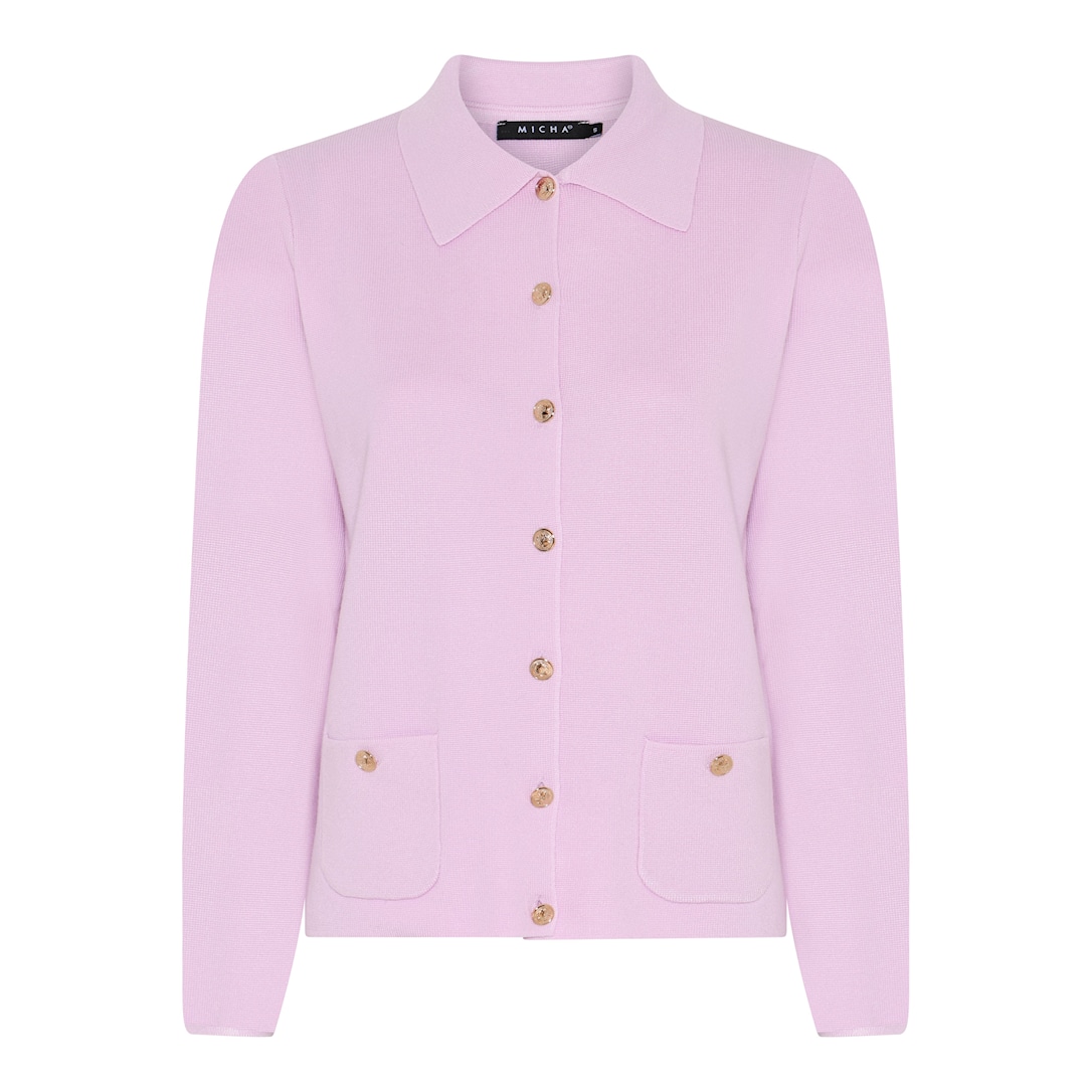 MICHA Milano Forårs Strik - Rosa - L