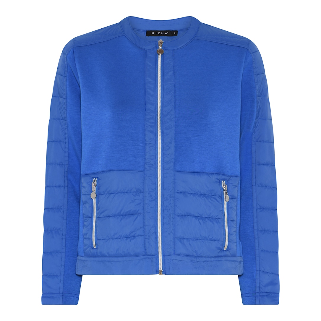 MICHA Top Quilt with Jersey - Blå - S