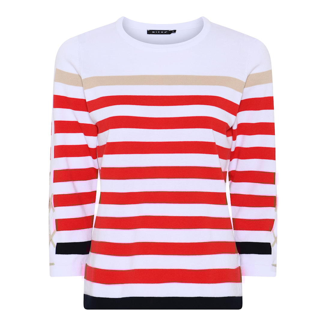 Cotton Nautical Stripe Knit