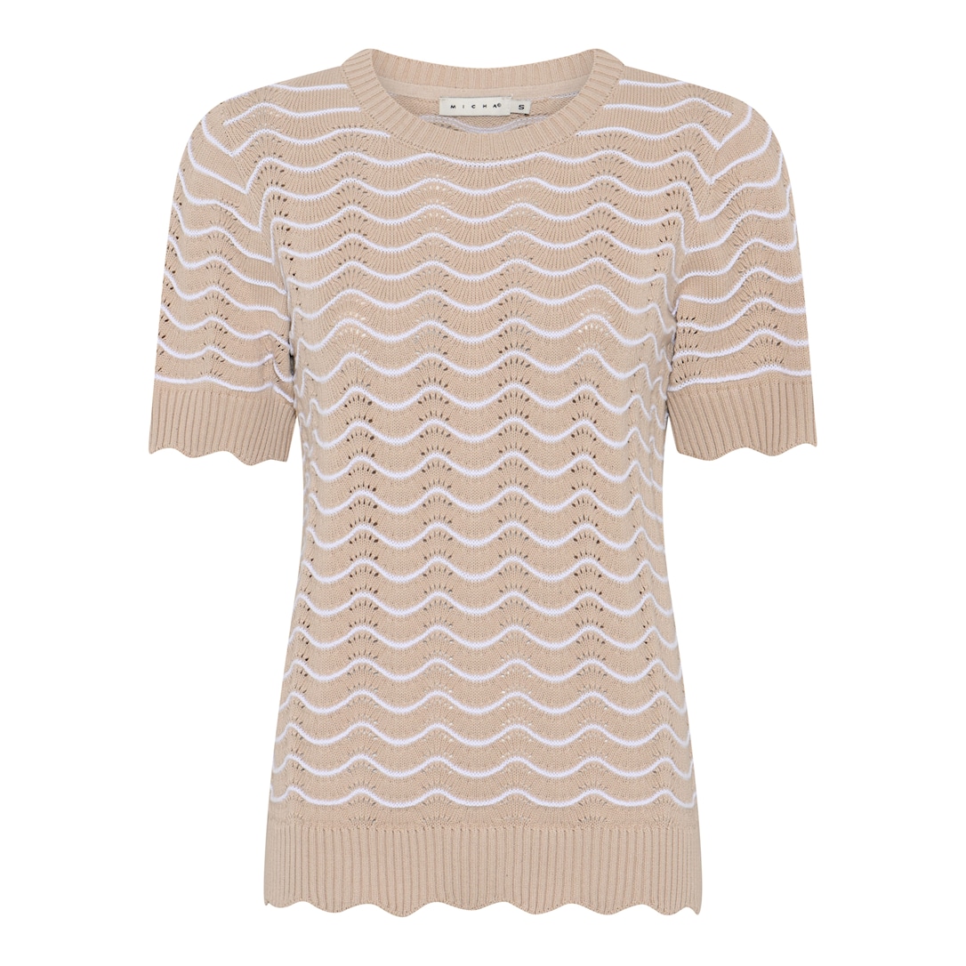 Basic Cotton Wave Knit