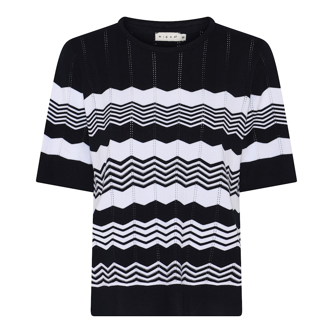 Basic Ecovero Stripe Knit