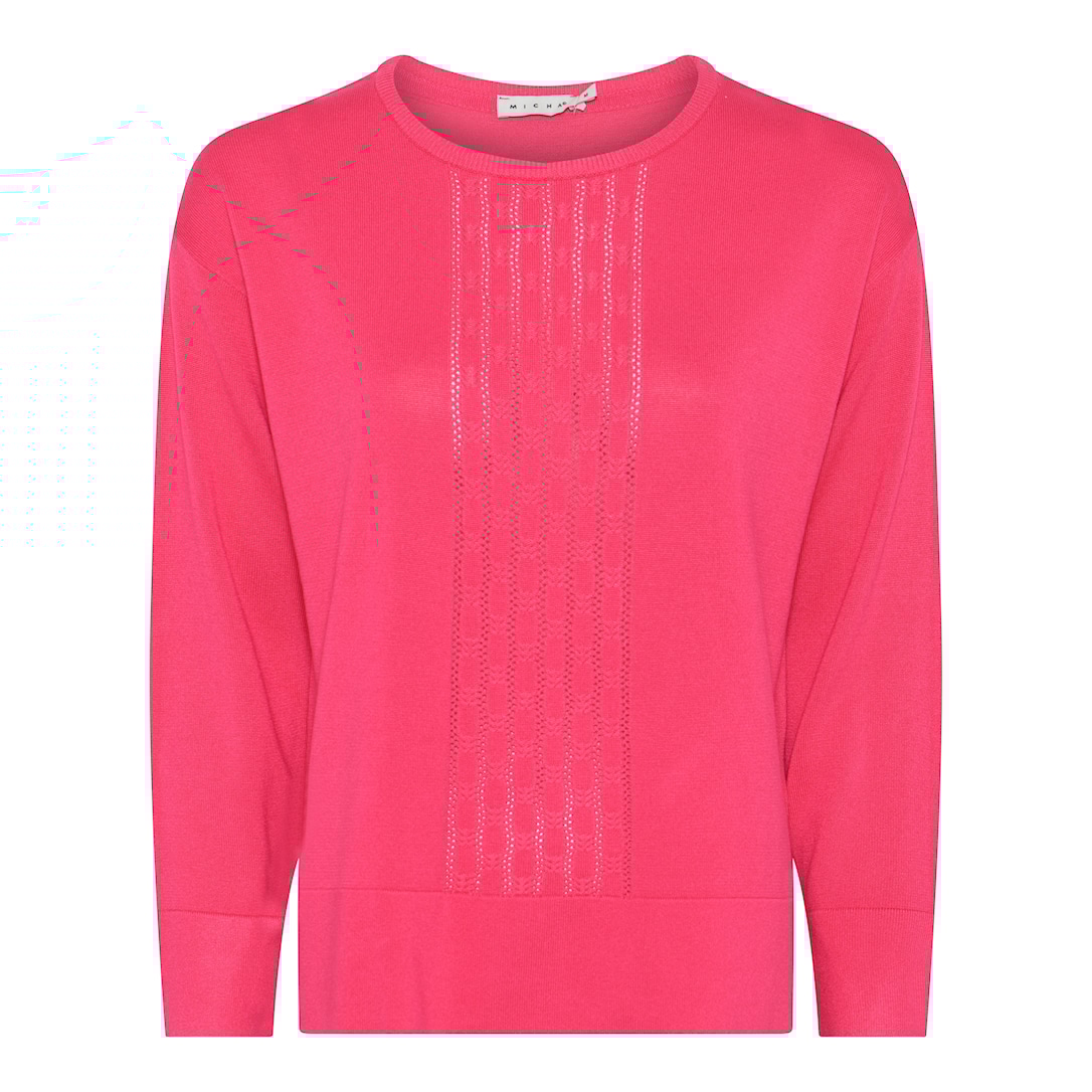 MICHA Eco Vero Forårs Strik - Pink - XS