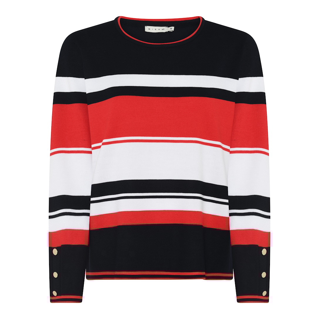 Basic Ecovero Stripe Knit