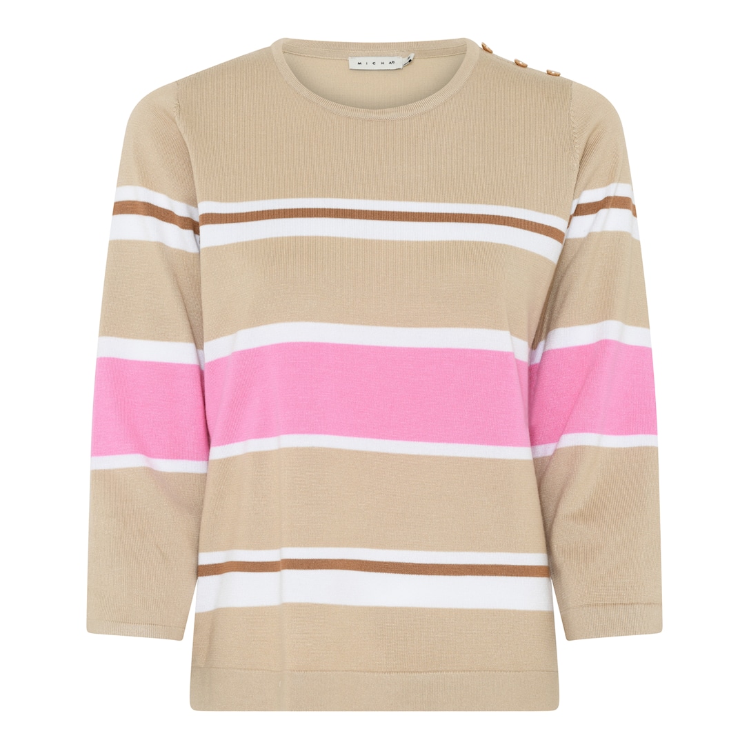Basic Ecovero Stripe Knit