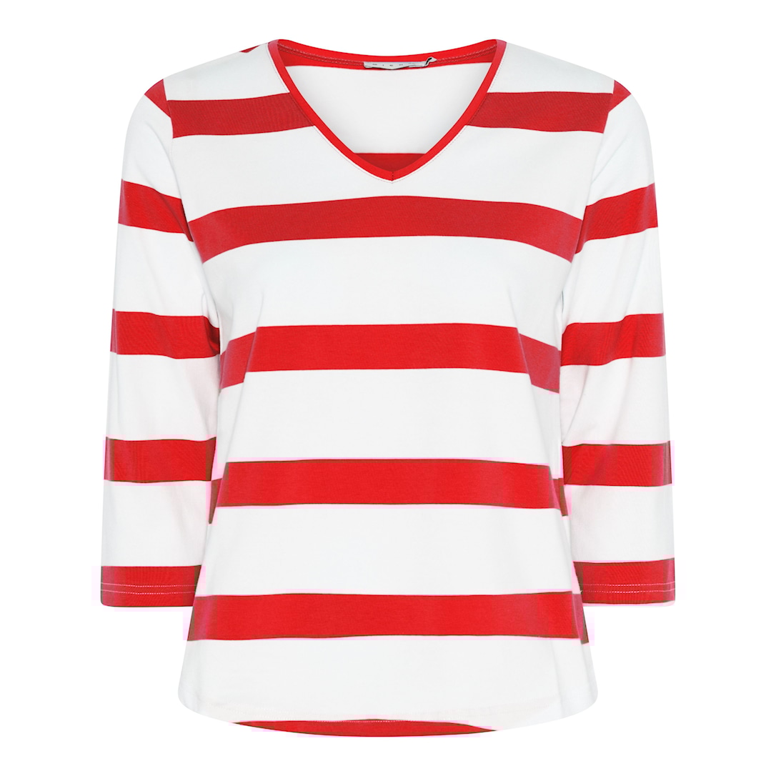 Basic Colorful Stripe T-shirt