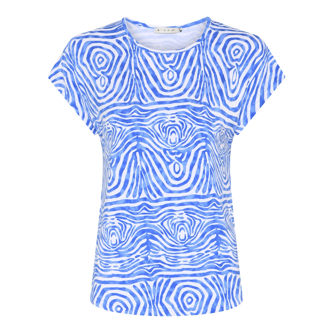 Basic Zebra Print T-shirt