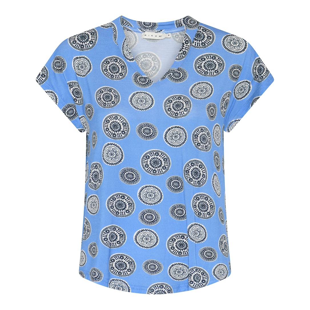 Basic Circle Print T-shirt