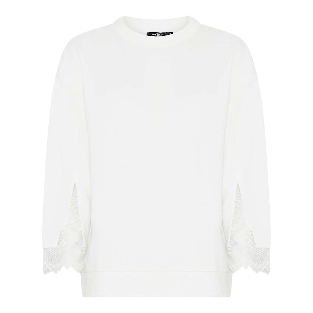 MICHA Sweatshirt Dame Kit Karnaby - Offwhite - L
