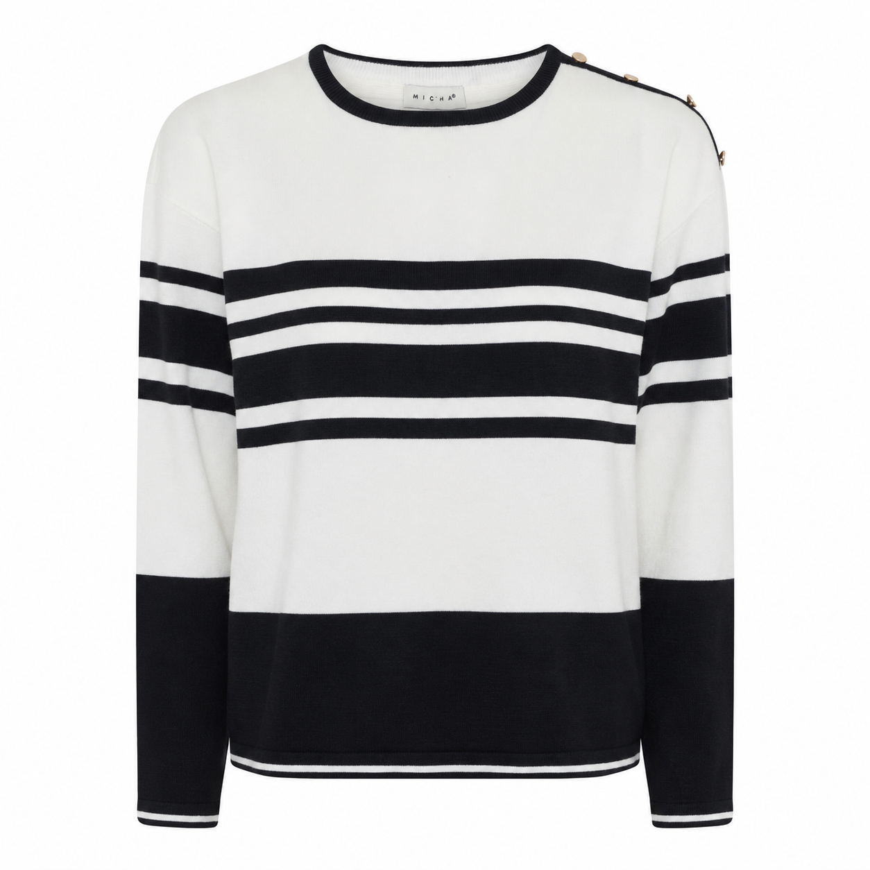 Off white/Navy