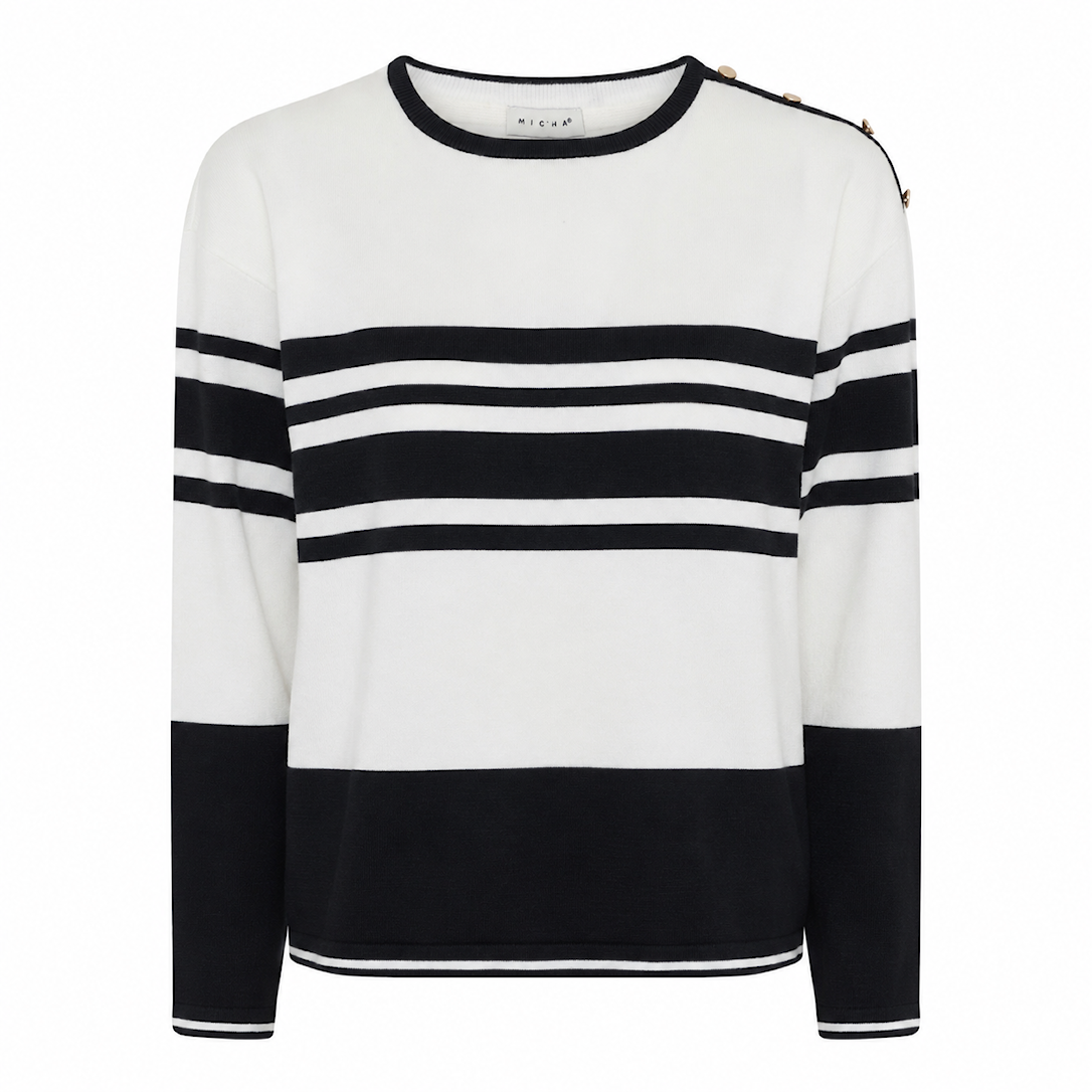 Basic Ecovero AutumnStripeKnit