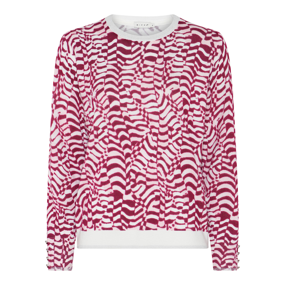 Basic Petite Print Knit