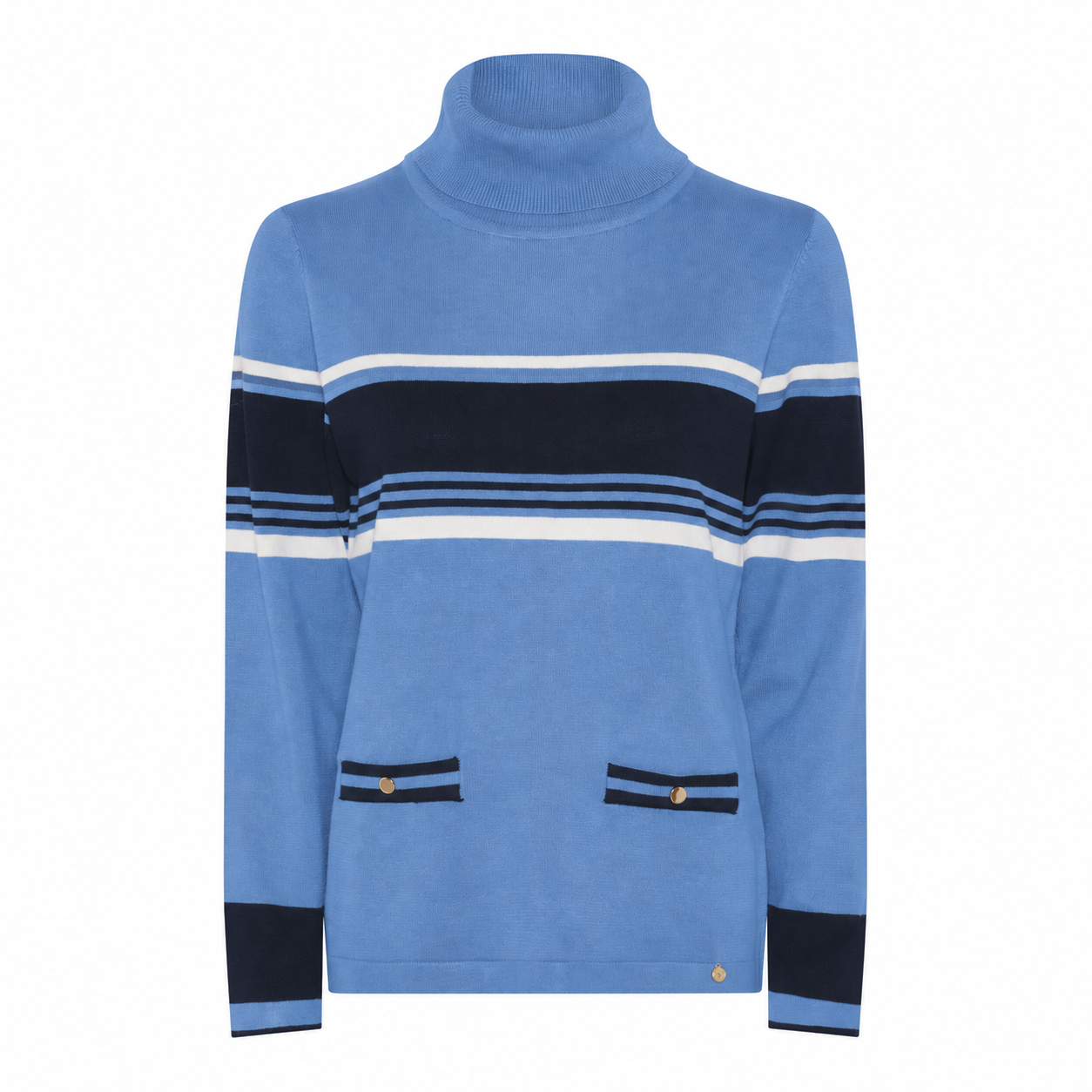 Velv Blue/Off White/Navy