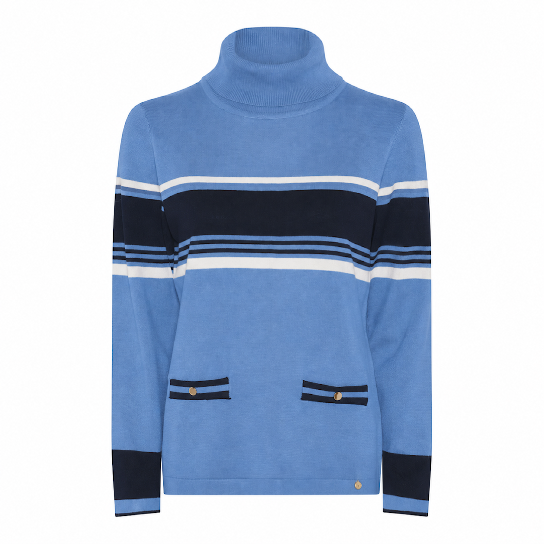 Basic Ecovero Stripe Knit