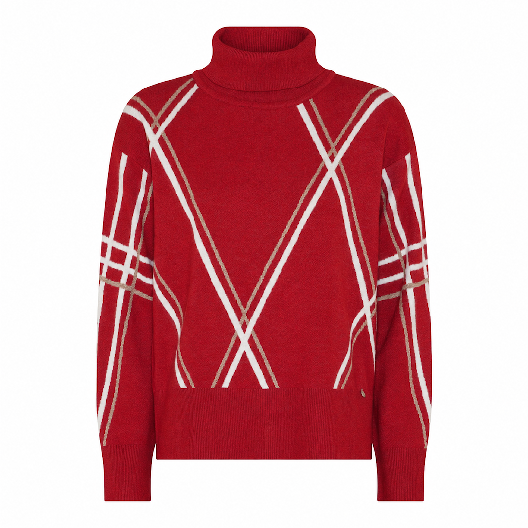 Elegant Stripe Knit