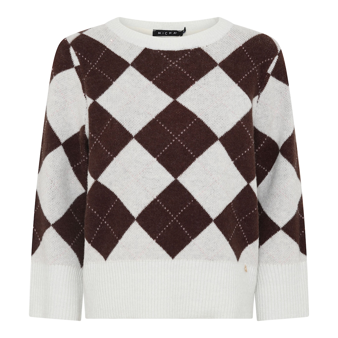Argyle with Sequins