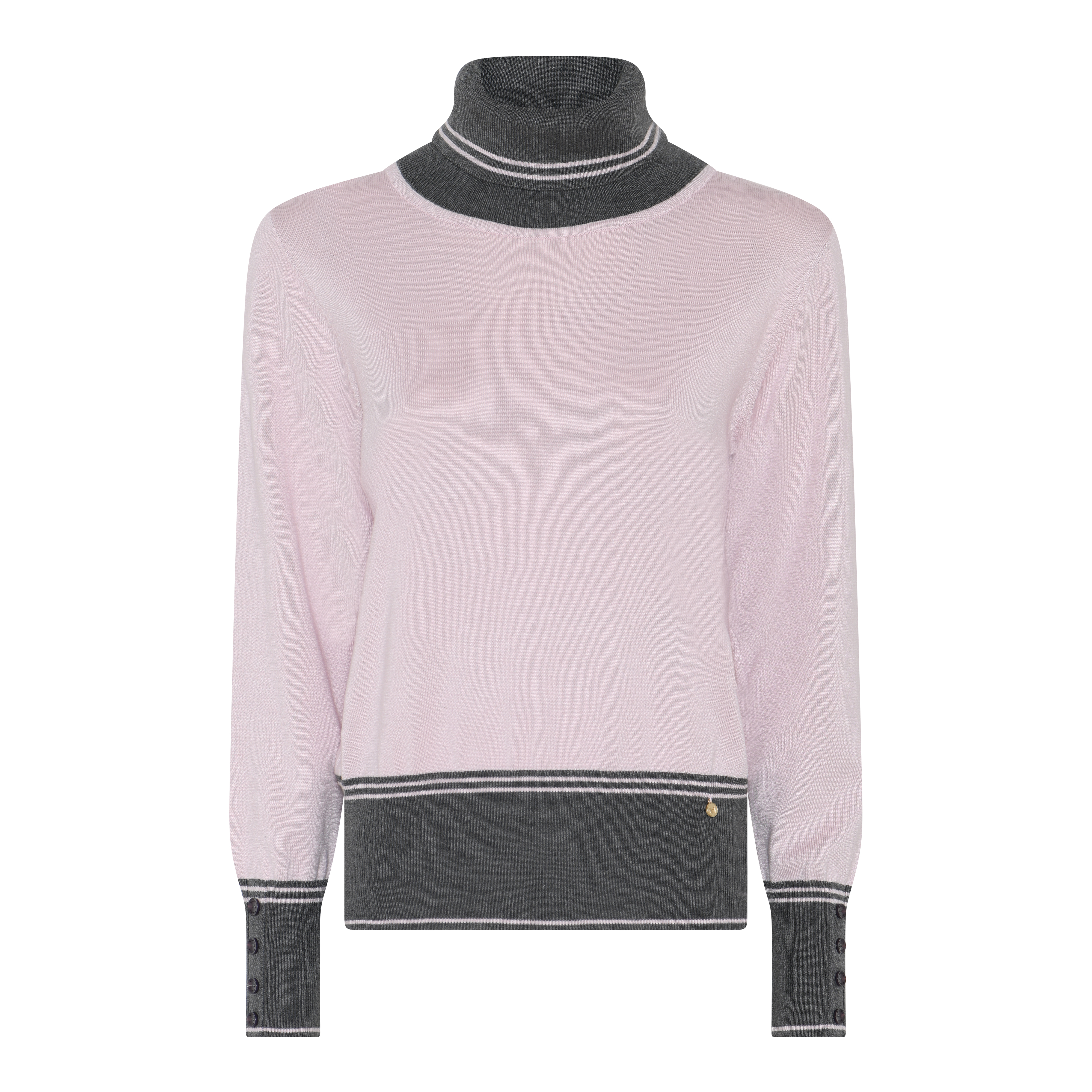 Misty Rose/Charcoal melang