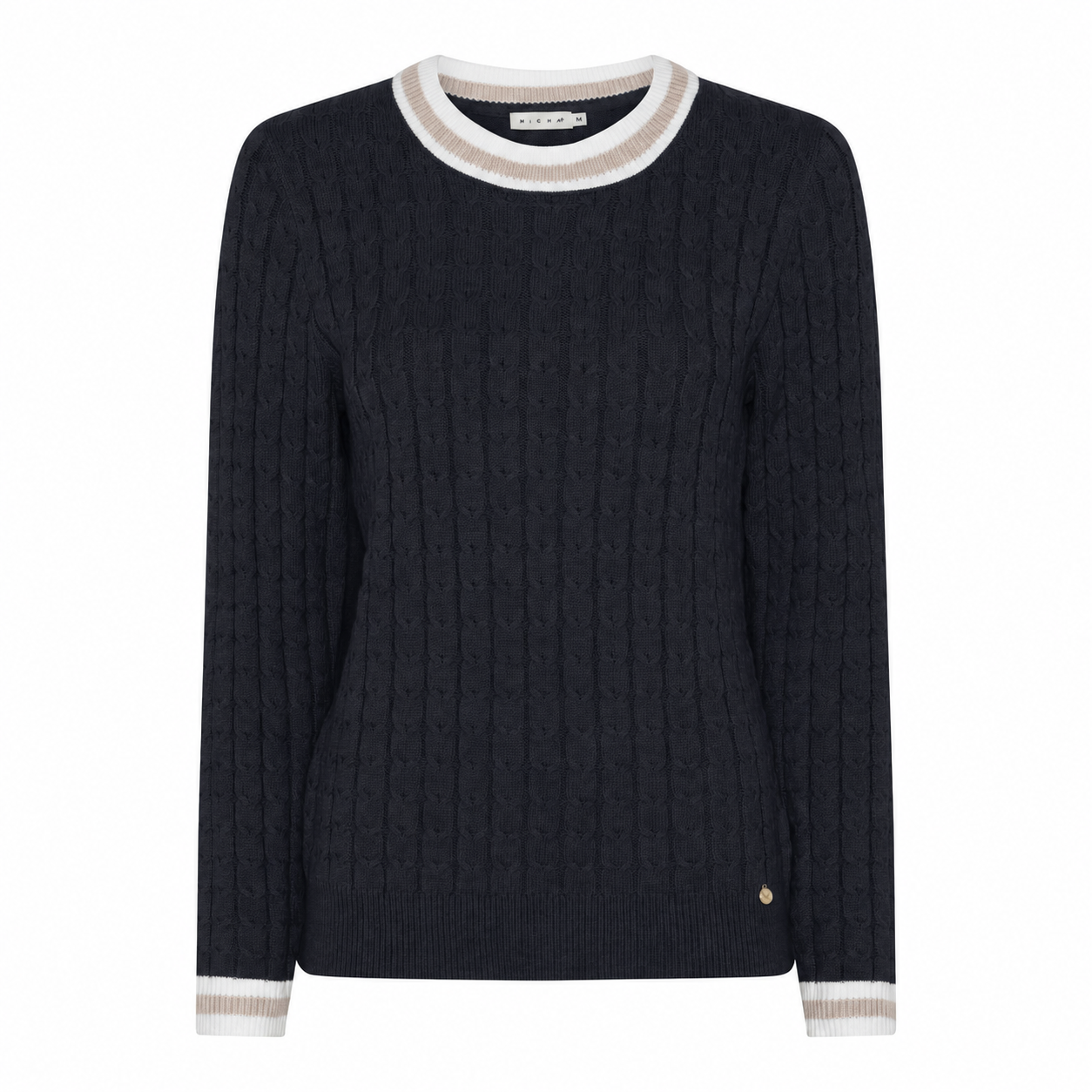 Navy/Off white/Latte
