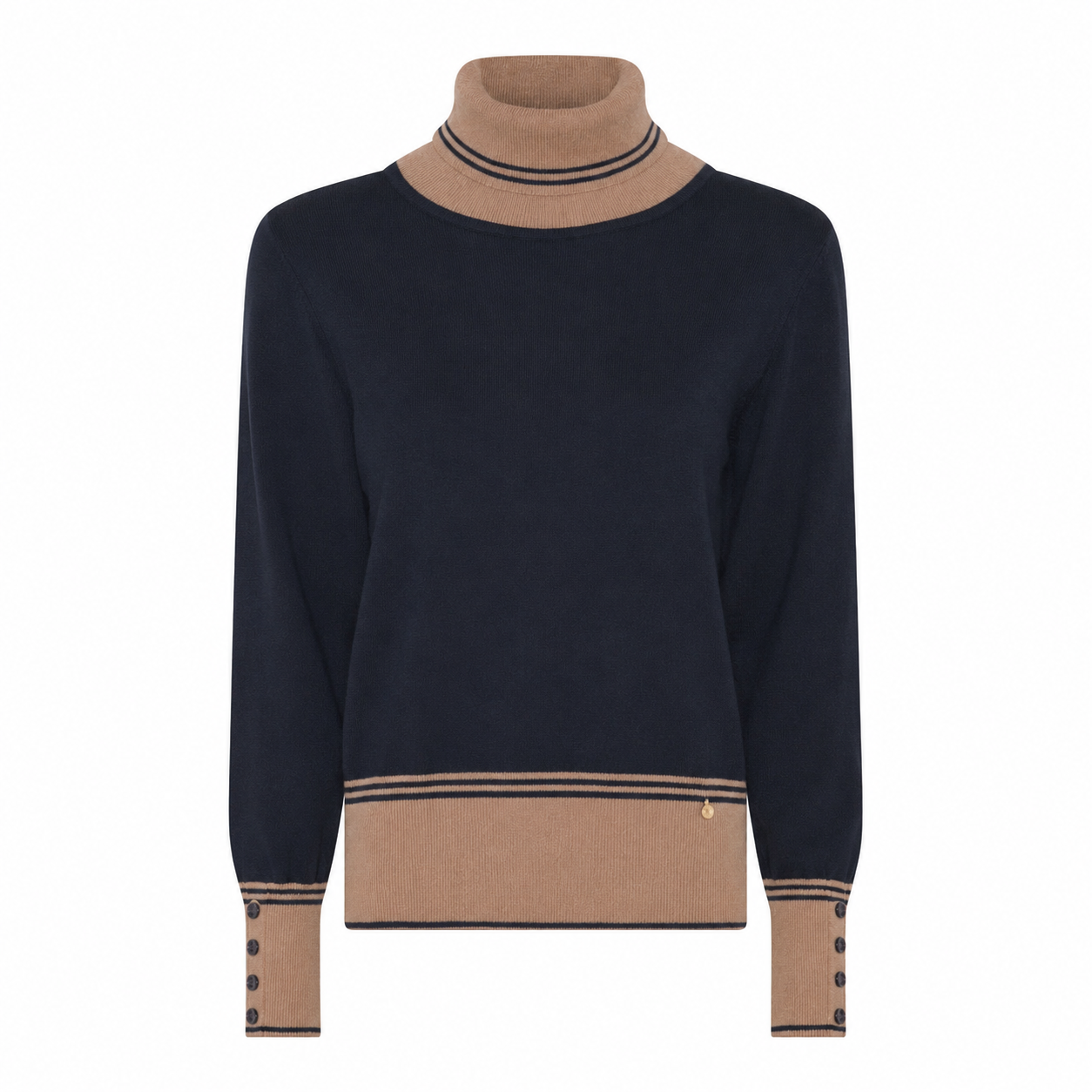 Navy/Camel