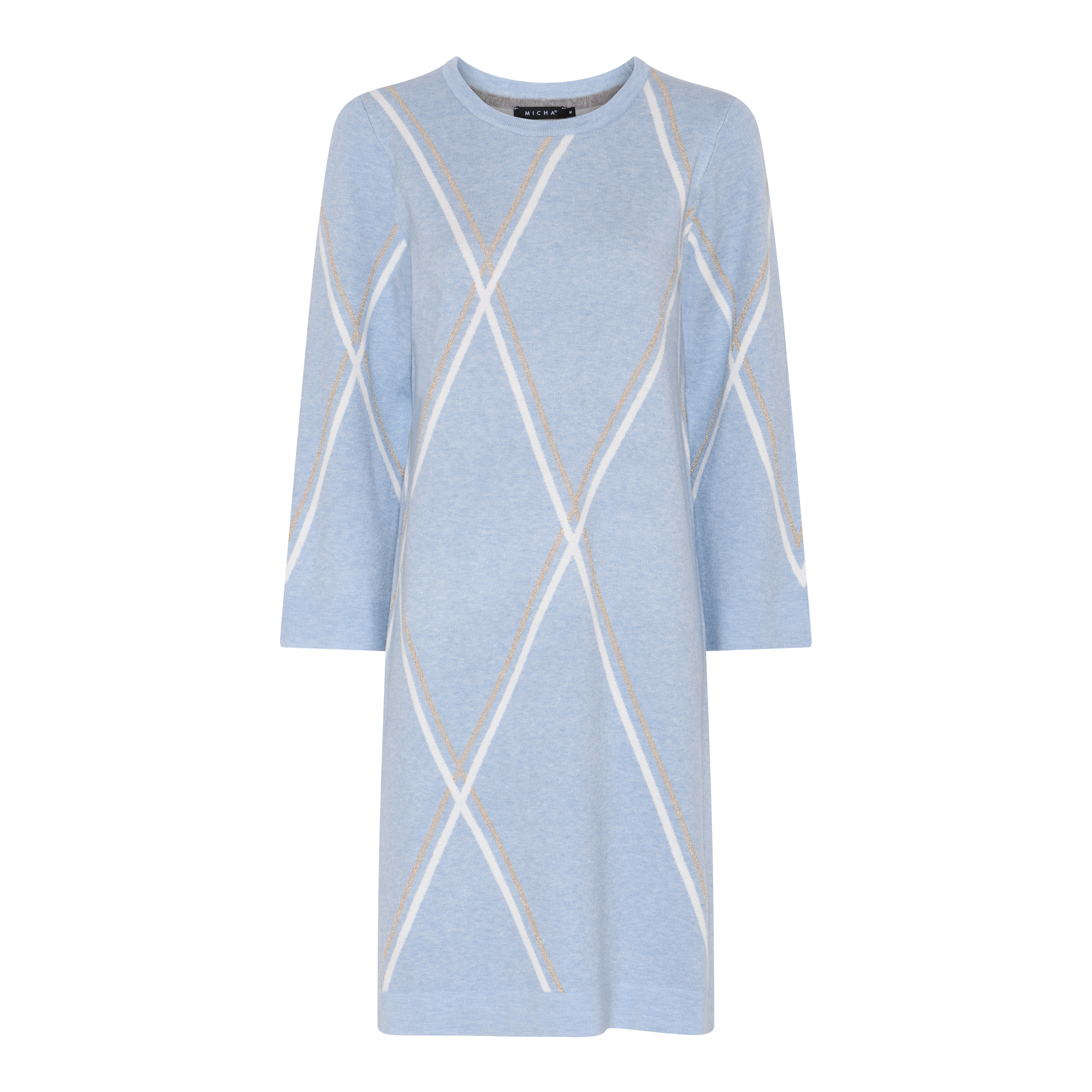 Blue mel/Off white/Gold