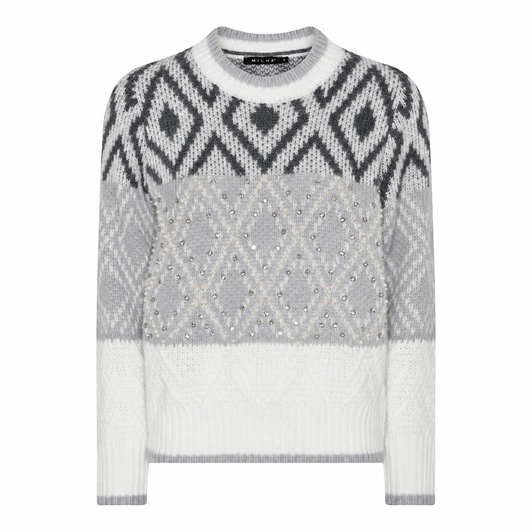 Detail Jacquard Knit