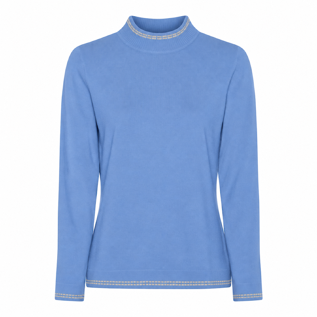 Basic Viscose Knit with Edge